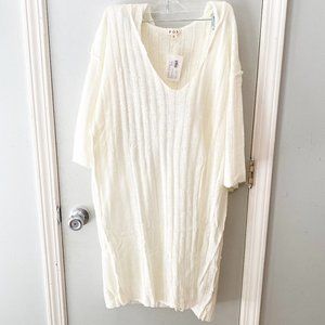 POL New Hooded Tunic With Split Size S